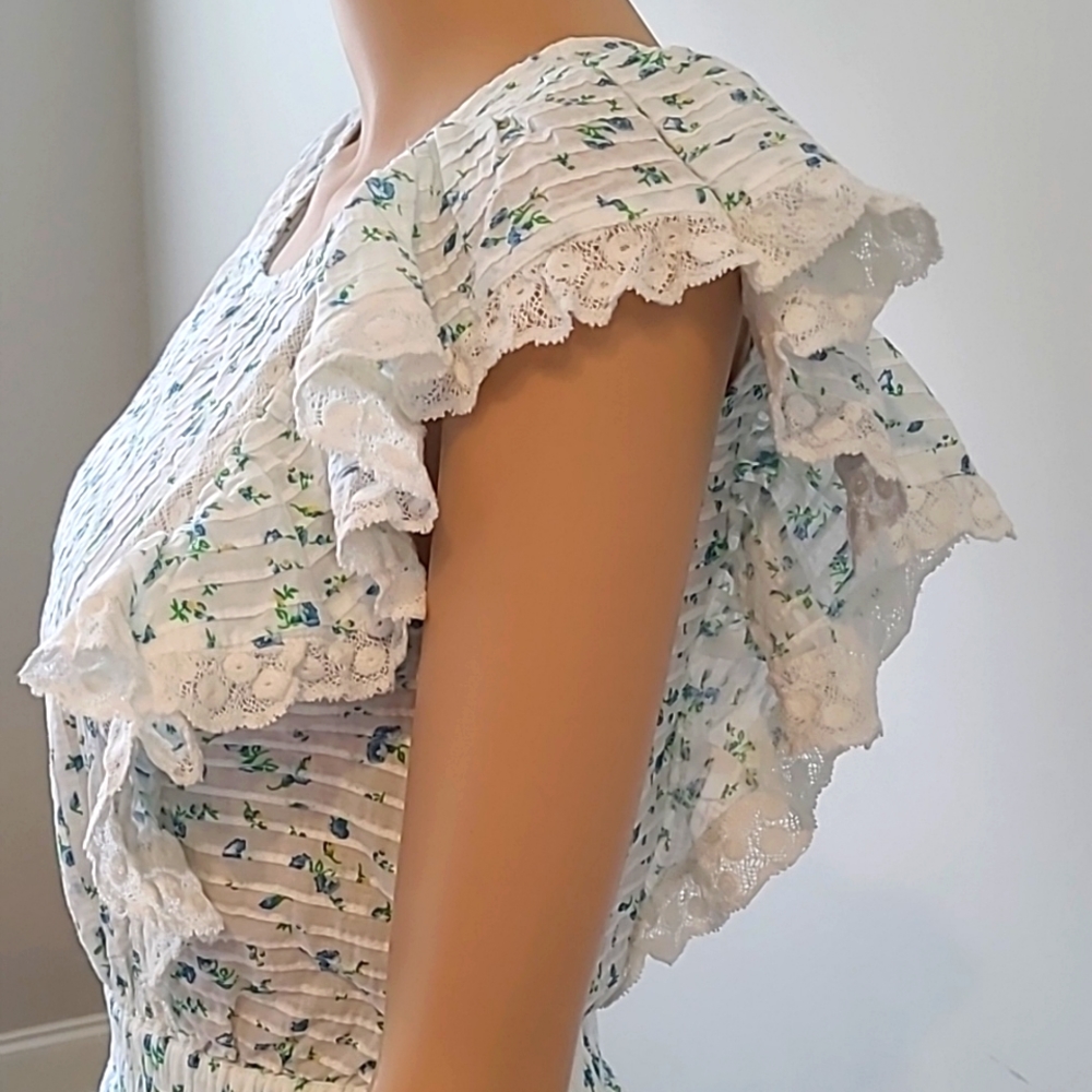 Love Shack Fancy Floral Roberta Dress - Picture 3 of 15